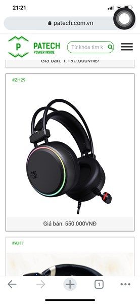 ** Headphone dây Gaming Zidli ZH29 7.1 Led RGB