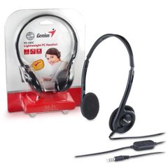 Headphone dây Genius HS-M200C 1 cổng 3.5mm