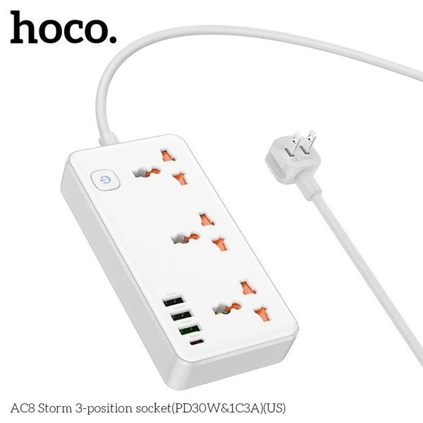 Ổ điện Hoco AC8/AC8A