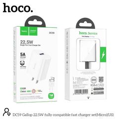 Bộ sạc Micro Hoco DC59 22.5W