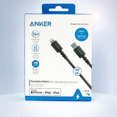Cáp Type C to Lightning Anker Select A8618 1.8m