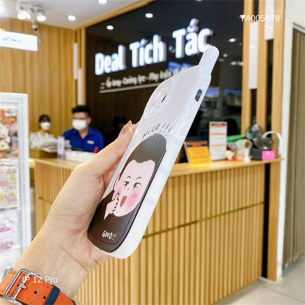 Ốp IP 12 Pro 6.1 dẻo mặt điện thoại nhiều hình