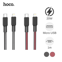 Cáp TypeC to Lightning Hoco X69 1.2m