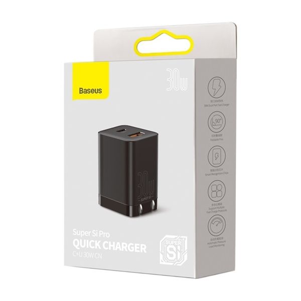 Cóc sạc Baseus Super Si Pro C+U 30w