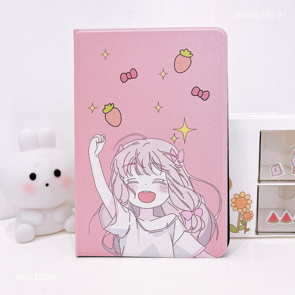 Bao da Ipad mini 1/2/3/4/5 Vân Da hình cute