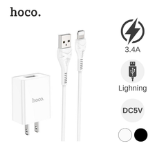 Bộ sạc Lightning Hoco S2Plus 3.4A