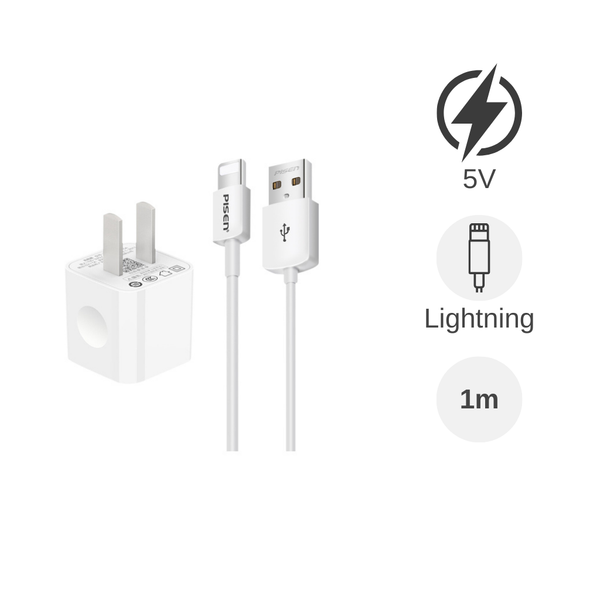 Bộ sạc Lightning Pisen TS-V051