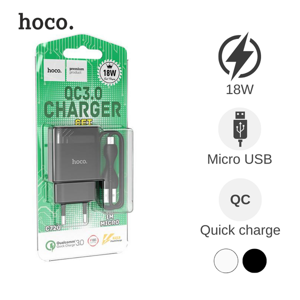 Bộ sạc Micro Hoco C72Q