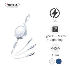 Cáp dây rút Remax RCC018 3 in 1