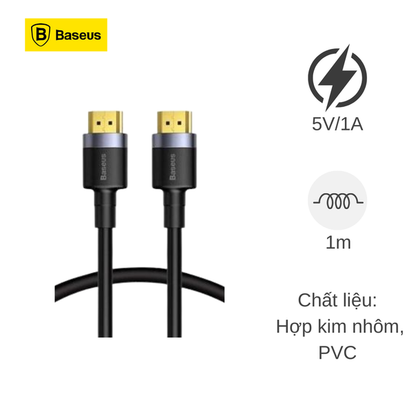 ** Cáp HDMI Baseus 1m