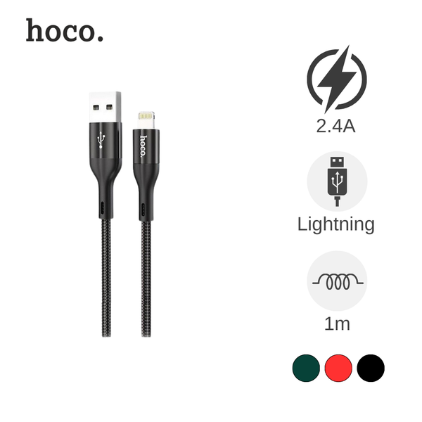 Cáp lightning Hoco X2 max 1m