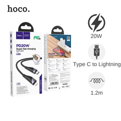 Cáp Type C to Lightning Hoco U95 1.2m