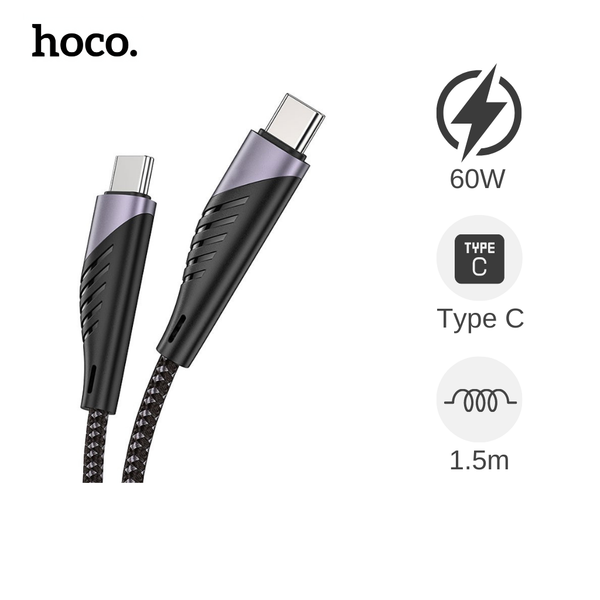 Cáp type C to Type C Hoco U95 1.5m