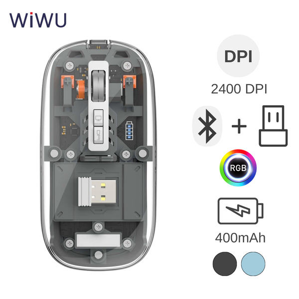 Chuột không dây + BT Wiwu WM105