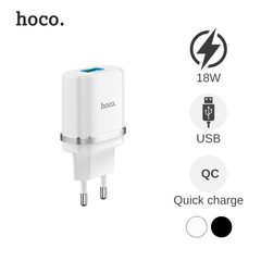 Cóc sạc Hoco C12Q 1U QC3.0 18W