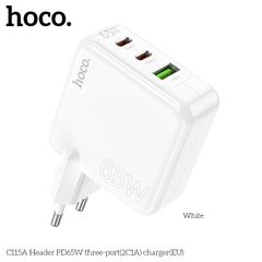 Cóc sạc Hoco C115A 65W