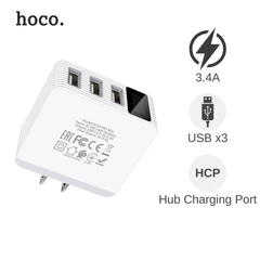 Cóc sạc Hoco C93A 3U