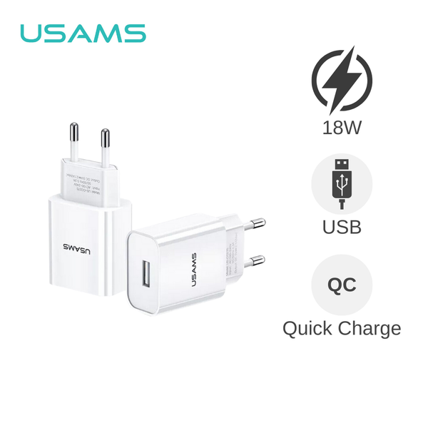 Cóc sạc Usams CC083 QC3.0 18W