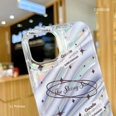 ** Ốp IP 11 Pro Max vân sóng Laser The Shiny Star