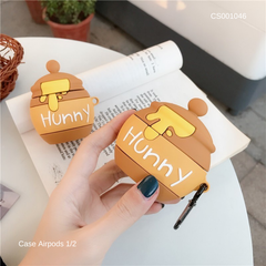 Case Airpods 1/2 Hunny hủ mật