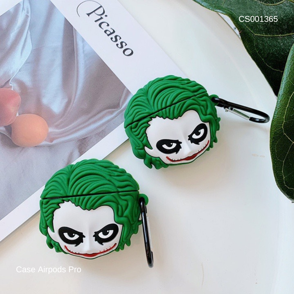 ** Case Airpods Pro Joker tóc xanh