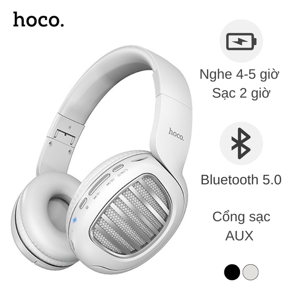 Headphone bluetooth Hoco W23