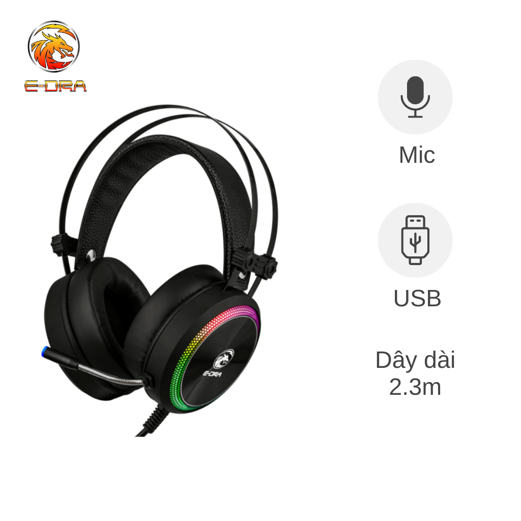 ** Headphone dây EDra EH412 Pro