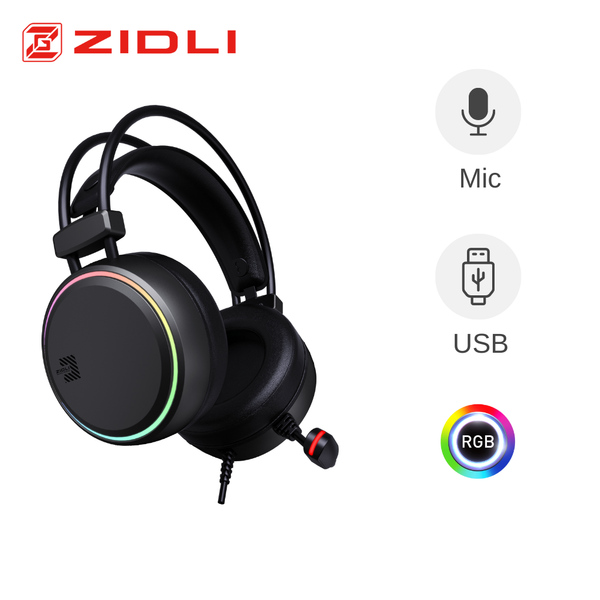 ** Headphone dây Gaming Zidli ZH29 7.1 Led RGB