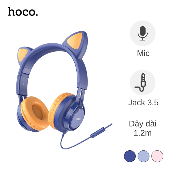 Headphone dây Hoco W36