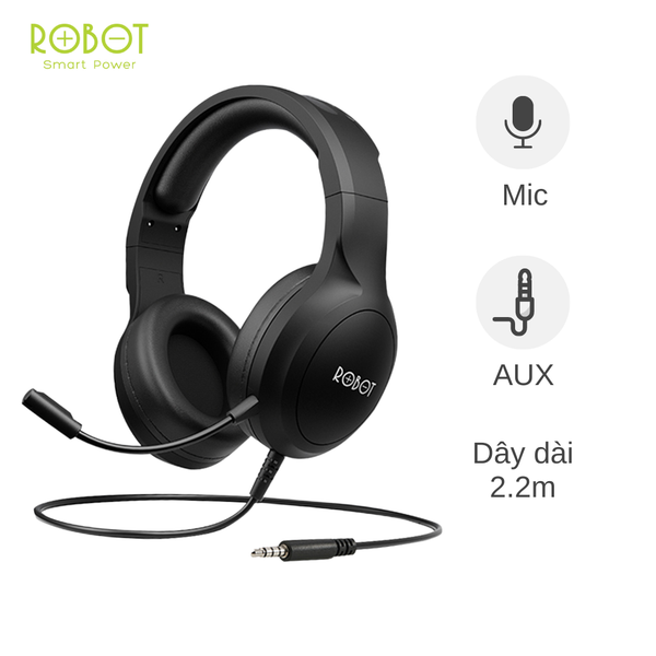 ** Headphone dây Robot RH-P20