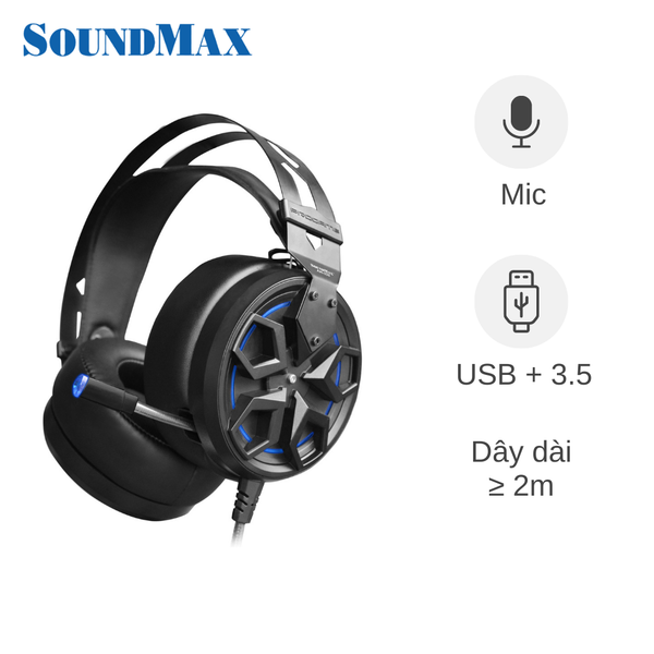 ** Headphone SoundMax AH330