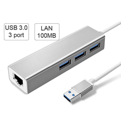 Hub chia USB 3.0 + cổng LAN