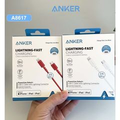 ** Cáp Type C to Lightning Anker A8617 0.9m