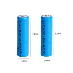 ** Pin sạc 14500 3.7V 1300mAh