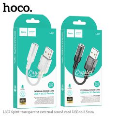 ** Cáp chuyển USB to 3.5mm Hoco LS37