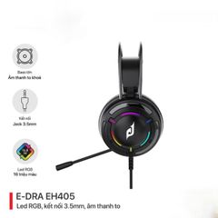 Headphone dây EDra EH405