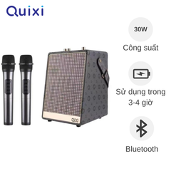 Loa kèm 2 mic Qixi SK2050