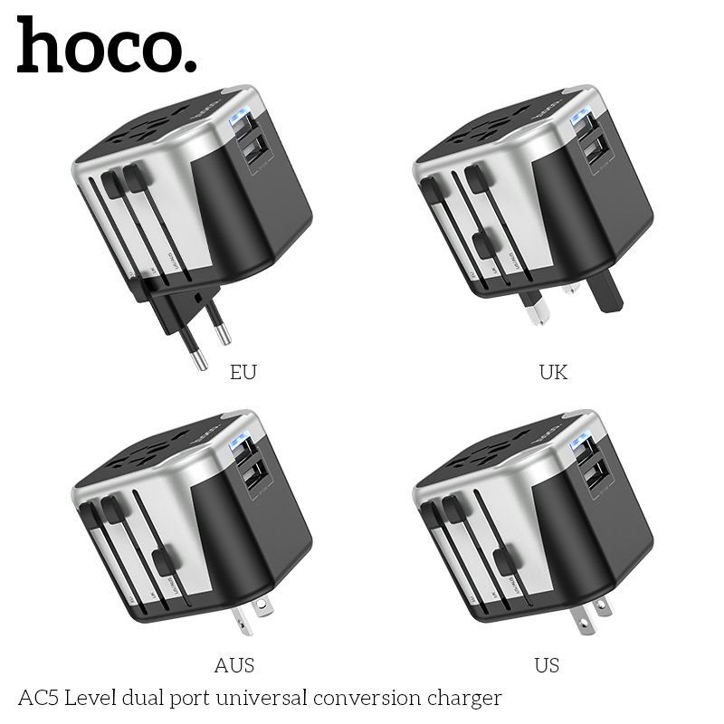 Cóc sạc du lịch Hoco AC5