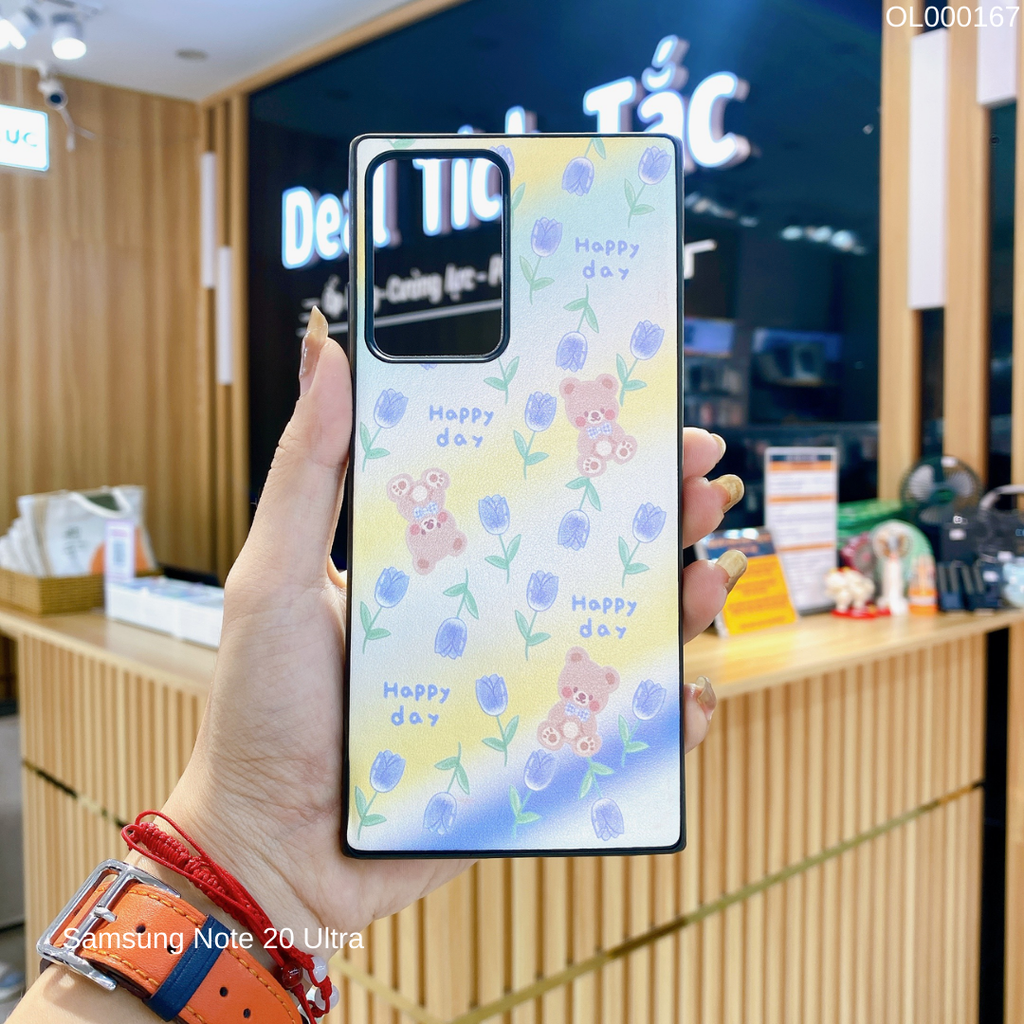 Ốp SS Note 20 Ultra nhiều hình vân da sần