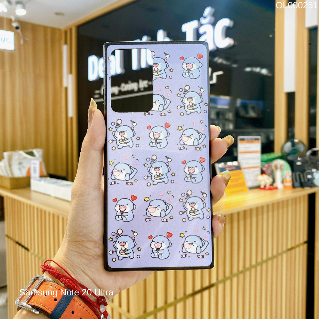 Ốp SS Note 20 Ultra dẻo in 3D baby shark