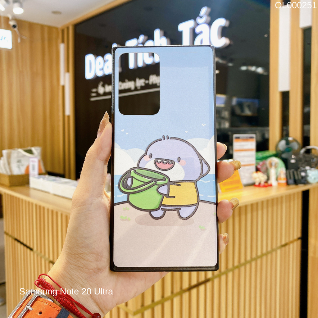 Ốp SS Note 20 Ultra dẻo in 3D baby shark