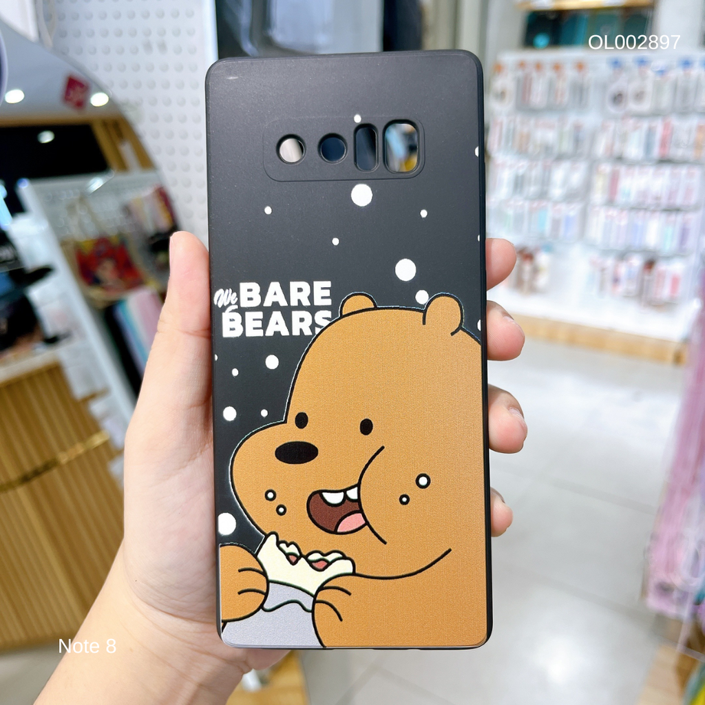 Ốp SS Note 8 dẻo in 3D nhám