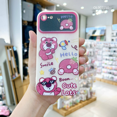 ** Ốp IP 6 dẻo Lotso smile giả phối camera