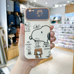 ** Ốp IP 6 dẻo Snoopy lucky giả phối camera