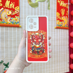 ** Ốp Xiaomi Redmi Note 12 5G dẻo in Rồng 2024 viền nổi