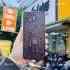 ** Ốp Oppo A93 dẻo KAWS đen viền trong