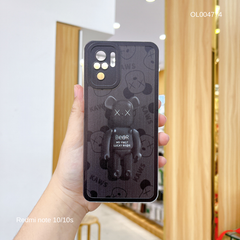 ** Ốp Xiaomi Redmi Note 10/Note 10s dẻo KAWS đen viền trong