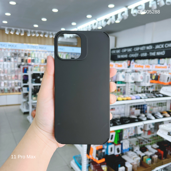 Ốp IP 11 Pro Max Silicon full màu trơn