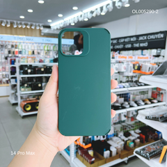 Ốp IP 14 Pro Max Silicon full màu trơn