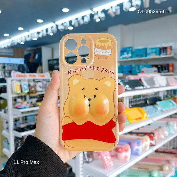 ** Ốp IP 11 Pro Max dẻo má phồng cute